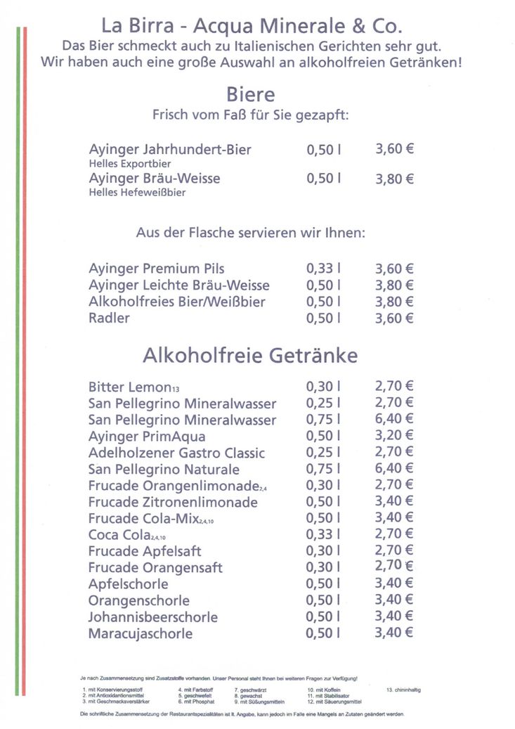 Biere & Alkoholfreie Getränke